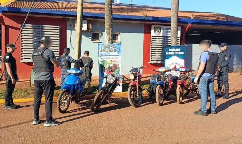 robaba motos Comandante Andresito Bernardo de Irigoyen