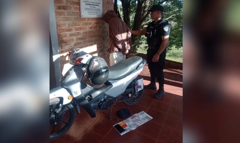 Falso mototaxista terminal Apóstoles arroyo León Ruta