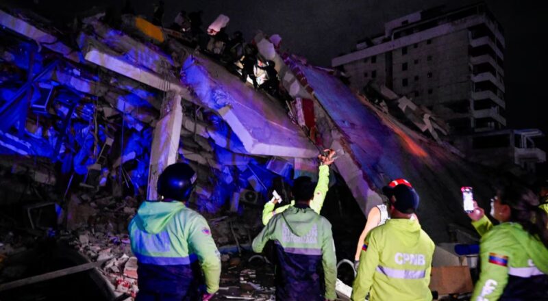 terremoto Venezuela Caracas Delcy Rodríguez