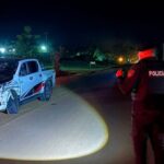 Fuga tras la colisión: chocó contra un auto familiar en El Soberbio y huyó a pie dejando su camioneta abandonada