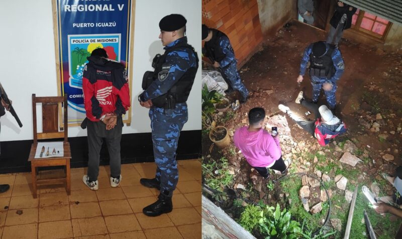detenido Puerto Iguazú barrio Libertad Américo Exequiel F