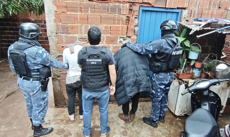 narcobúnker Puerto Iguazú detenidos droga pedra barrio Villa Tacuara