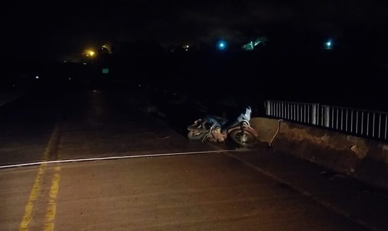 siniestro vial Ruta 2 Itacaruaré choque puente Motomel