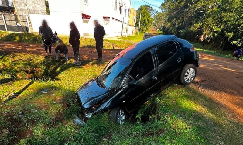 choque Miguel Lanús motociclista herido Río Gallegos Teniente Estévez