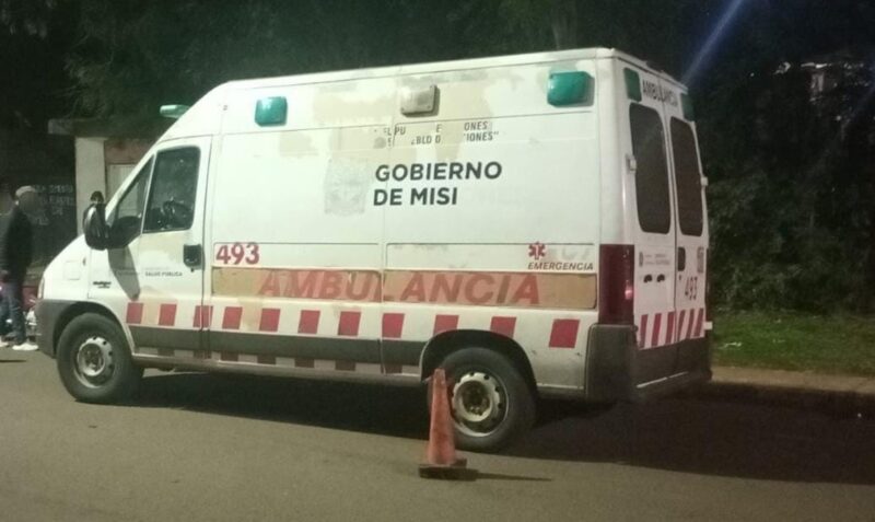 despiste Posadas Uber Moto avenida López y Planes