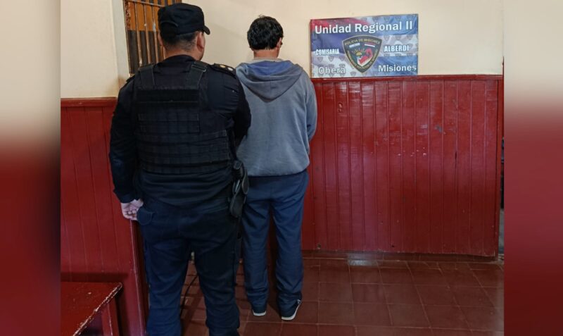 detenido Colonia Alberdi Policía de Misiones abuso mirador Cerro El Chapa