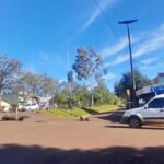 Un fuerte choque entre una camioneta y una moto se registró en una avenida de Alem
