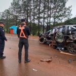 Ruta 14: una camioneta chocó contra un camión y hay dos heridos hospitalizados