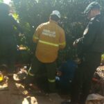 Despliegan un operativo a contrarreloj y rescatan a un hombre que cayó a un pozo de agua en Alem
