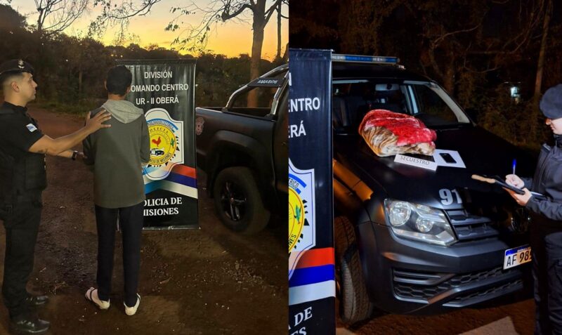 insólito robo Oberá frazada de tigre Barrio Gunther