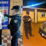 Se entregó el automovilista que embistió a dos motociclistas en San Javier