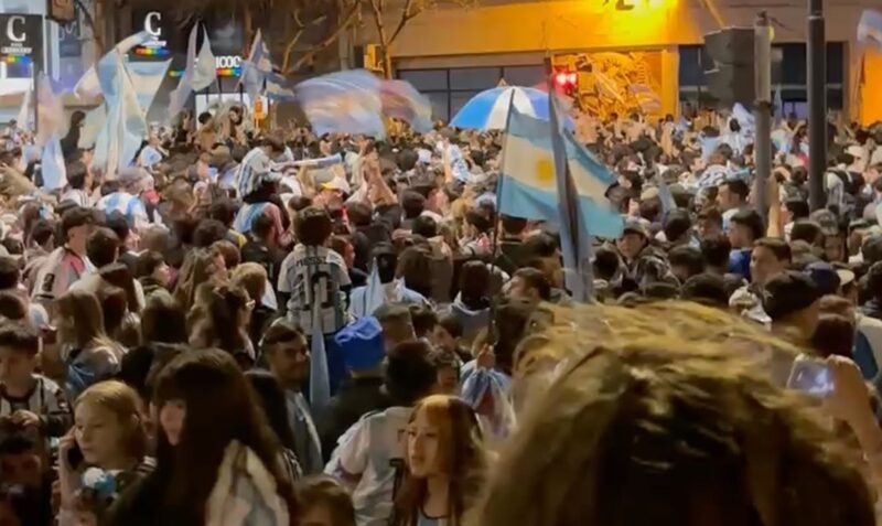 imputada agresión policía festejos Mundial restricción inédita