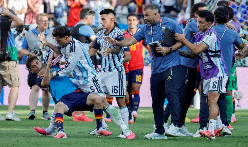 FIFA investigacion Argentina España incidentes Malvinas sancion Seleccion