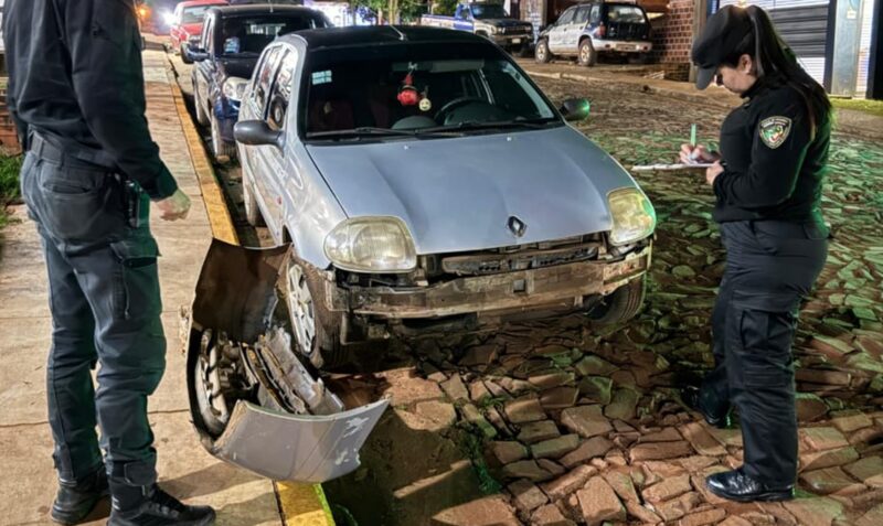 grave siniestro vial Iguazú identificó localizó automóvil conductora