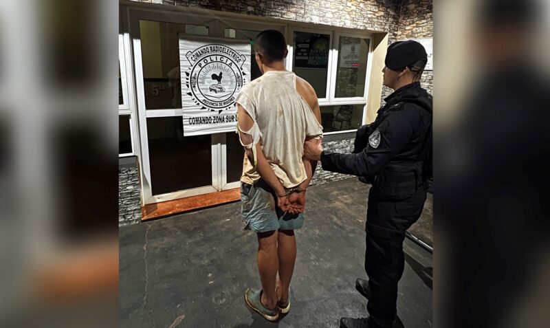 intento robo moto Obera barrio 80 Viviendas detenido