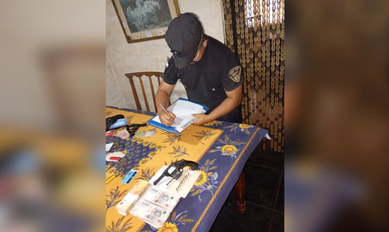 denuncia jubilacion robo Obera dinero mueble arma