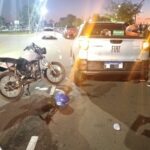 Quisieron escapar corriendo tras un incidente vial en la Costanera y terminaron tras las rejas