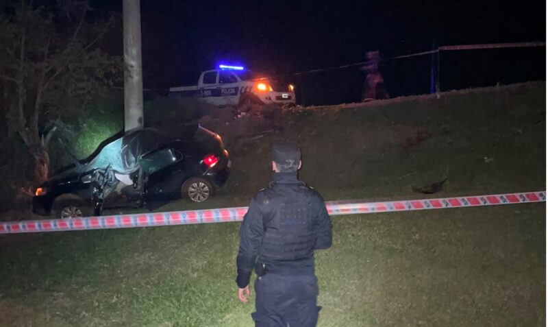 siniestro vial Ruta Provincial 2 El Soberbio conductor fallecido Volkswagen Gol