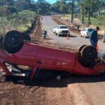 Un automovilista de 69 años resultó herido tras despistar y volcar en Eldorado