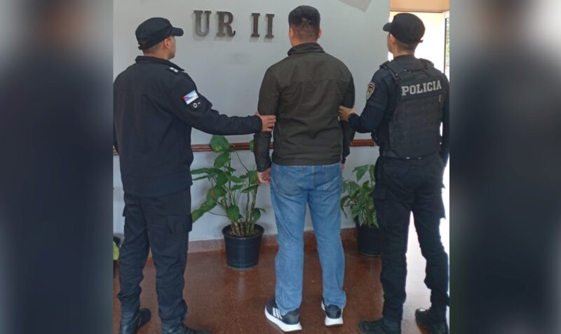 detenido prefectura barrio Schuster Obera