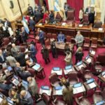El oficialismo logró quórum en el Senado y debate el proyecto de «inviolabilidad de la propiedad privada»