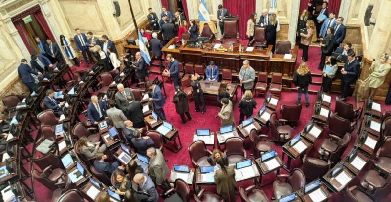 debate Senado quórum propiedad privada Ley de Tierras