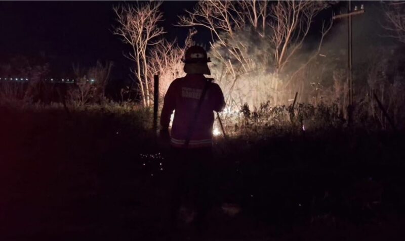 operario EMSA herido Bonpland incendios de malezas Misiones
