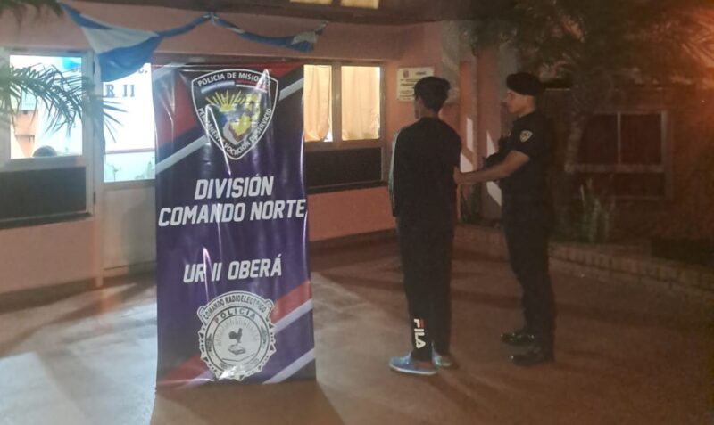 detención robo Oberá delincuente barrio Kleiven
