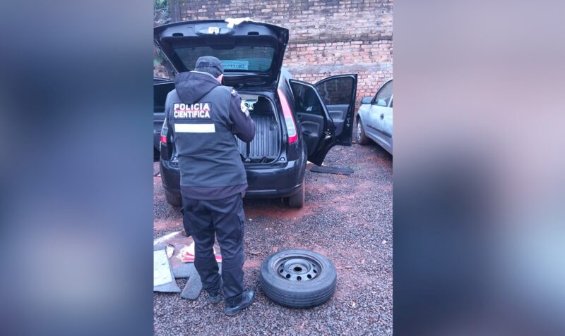 banda brasileña Oberá arsenal oculto coche Interpol