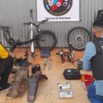 La Policía desmanteló un desarmadero clandestino tras detener a un conocido «robamotos» en Posadas