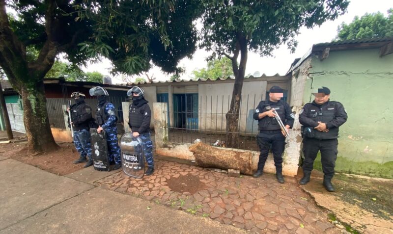 allanamiento Chacra 128 Posadas detenido