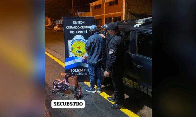 detenidos bueyes Arroyo del Medio robos Oberá Eldorado violencia