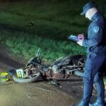 Chocó a un motociclista en la Ruta 5 y se dio a la fuga a toda velocidad