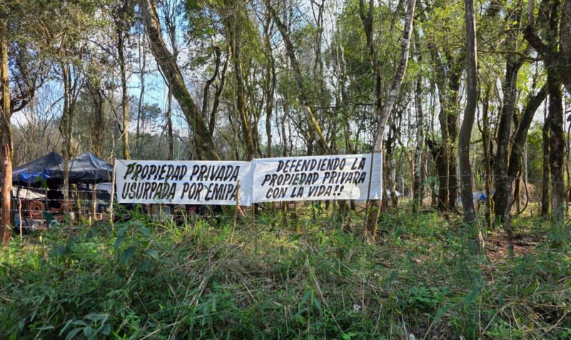 conflicto tierras Garuhape EMiPA Puente Quemado II