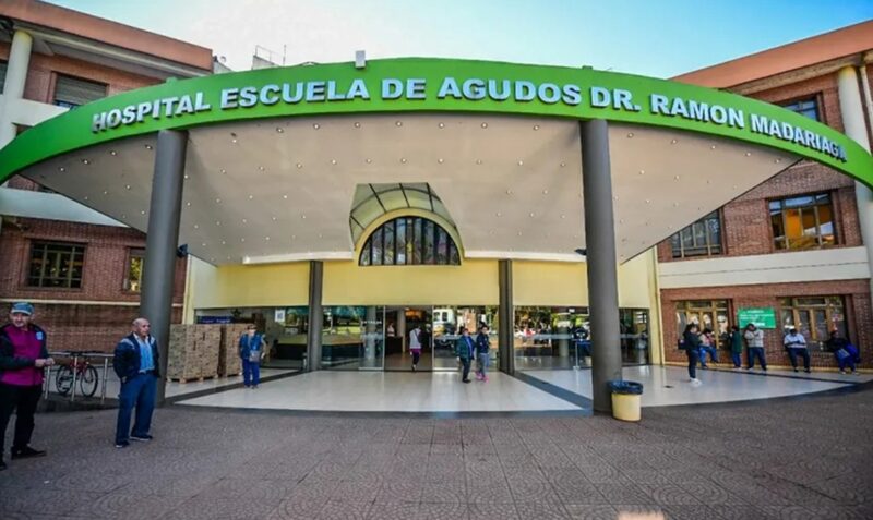 albanil descarga electrica Posadas caida techo