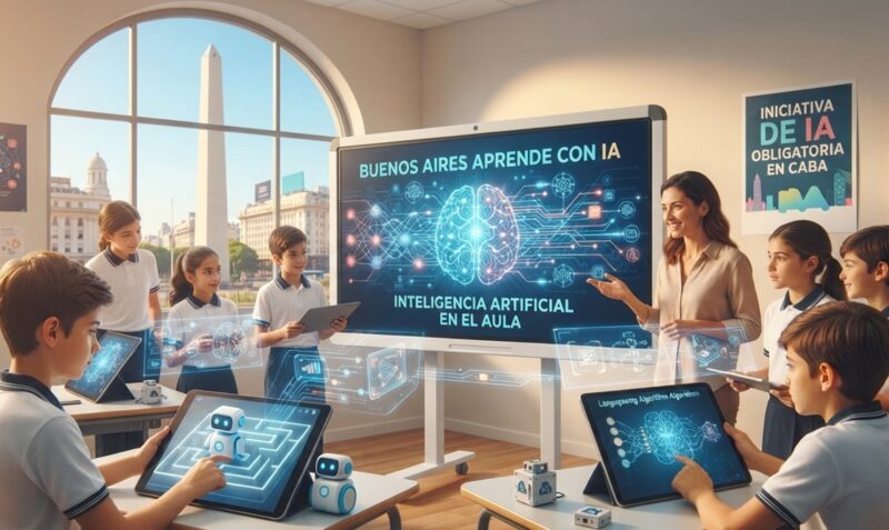inteligencia artificial escuelas CABA