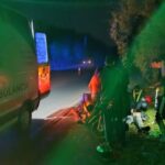 Una tacuara caída en medio de la ruta provocó un choque entre dos motos y dejó cinco heridos