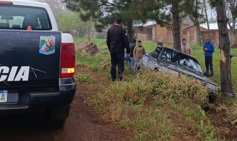 despiste Ruta 103 Campo Ramon Renault 9