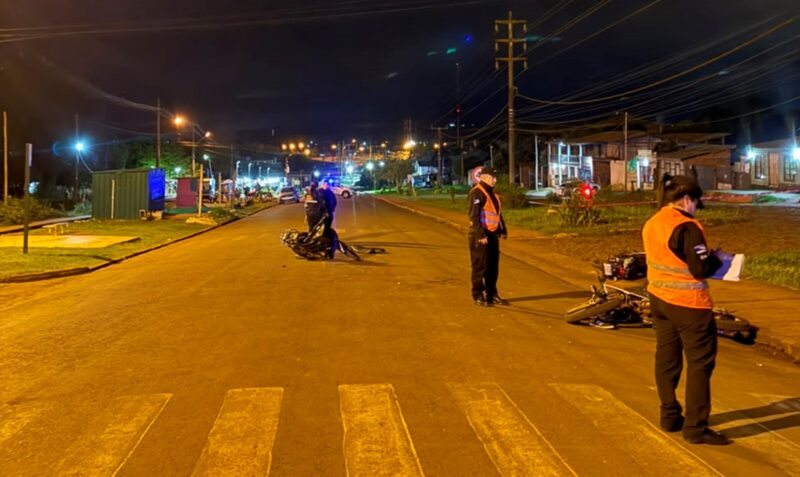 choque motos Puerto Iguazu marihuana dealer