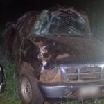 COMANDANTE ANDRESITO: Automovilista despistó sobre la Ruta Provincial 19 y terminó hospitalizado