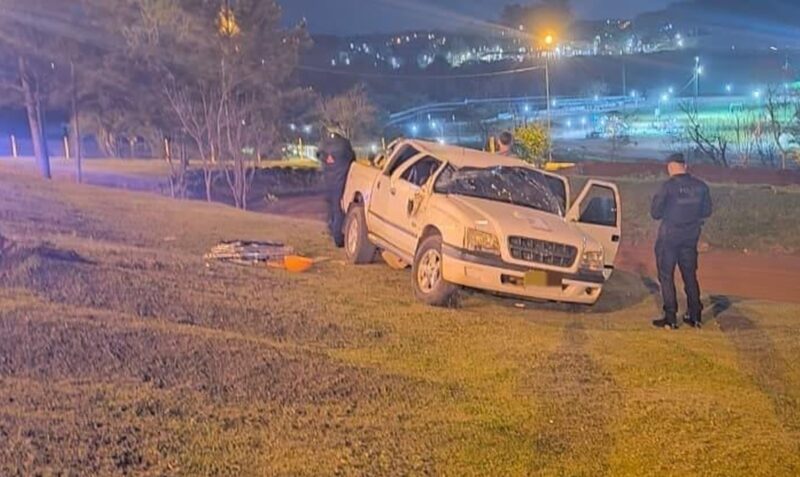 despiste Dos de Mayo Ruta 14 adolescentes camioneta