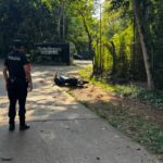 PUERTO IGUAZÚ: Un motociclista sufrió una fractura de cráneo tras despistar en la zona de las 600 Hectáreas y lucha por su vida