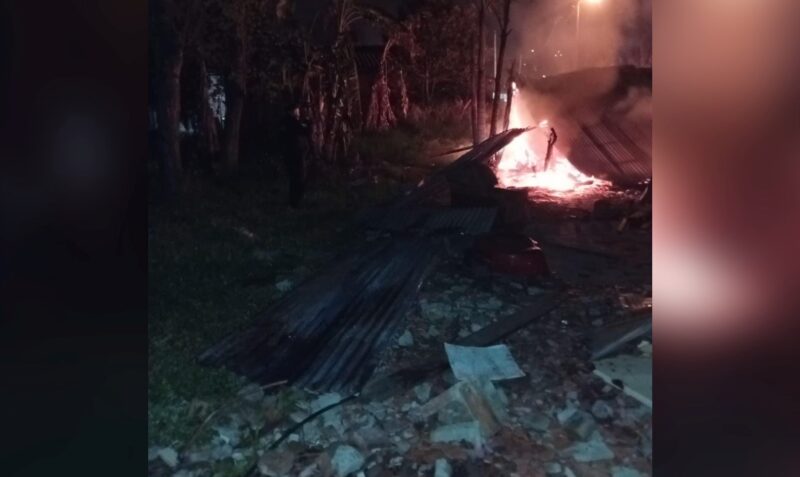 incendio casa Eldorado cigarrillo barrio Primavera
