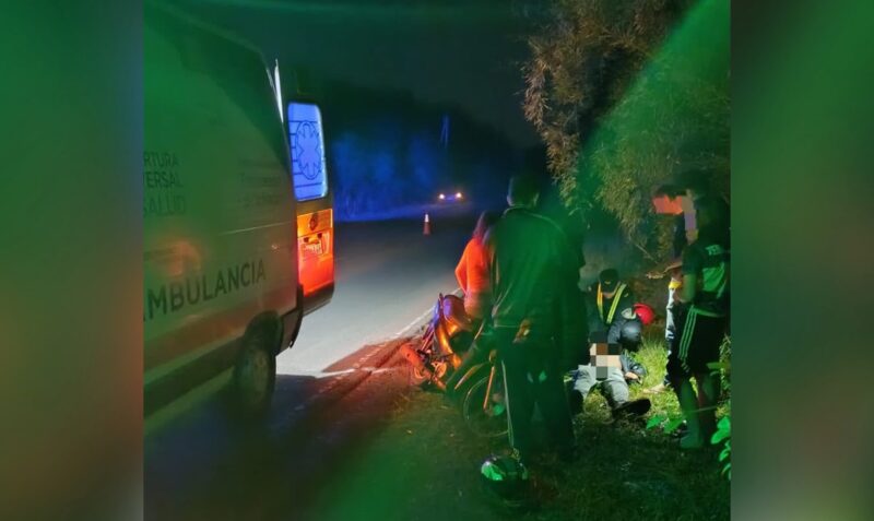 despiste motos Caa Yari Ruta 225 tacuara