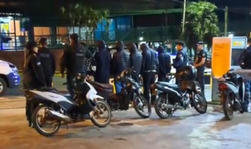 motos demorados Iguazú willys contraexplosiones retenidas