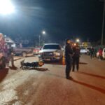 Fuerte impacto: un joven terminó internado tras un choque