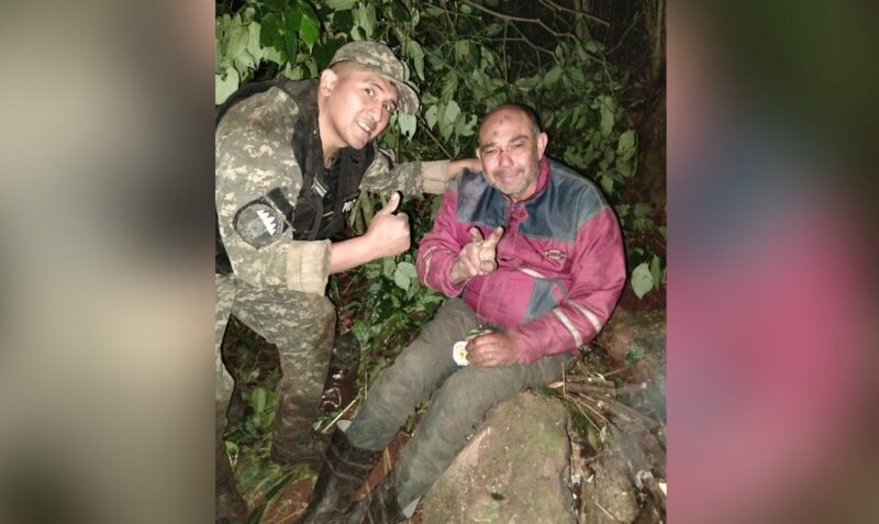 relato hombre perdido monte Colonia Delicia tigre