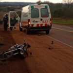SAN JOSÉ: Un motociclista falleció tras ser embestido por un camión sobre la Ruta Nacional 14