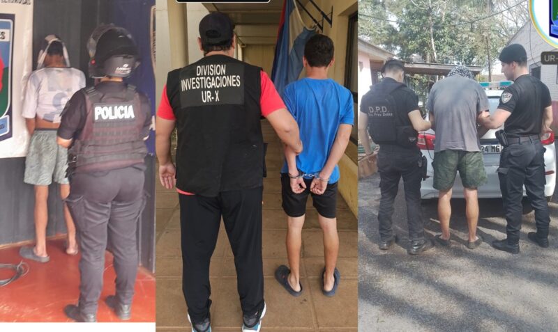 detenciones robos Candelaria Eldorado Posadas