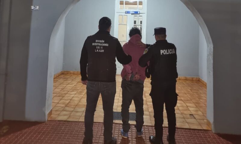 detenido homicidio puente Alem